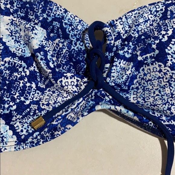 NWT Lauren Ralph Lauren Underwire Loop Front Top - Picture 3 of 6